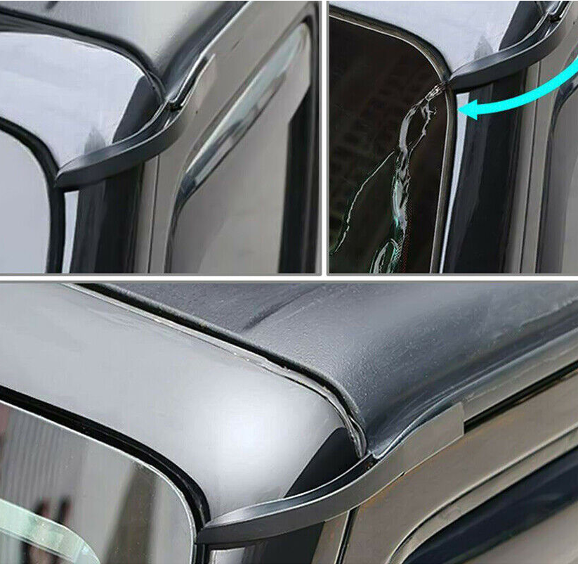 rain guard for car installation